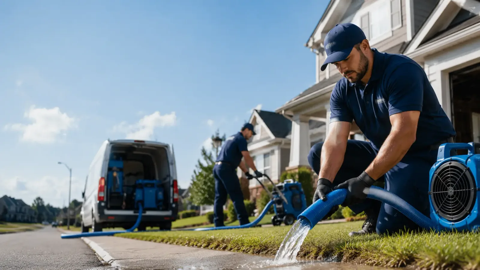 Flood Damage Restoration in Knickerbocker, TX